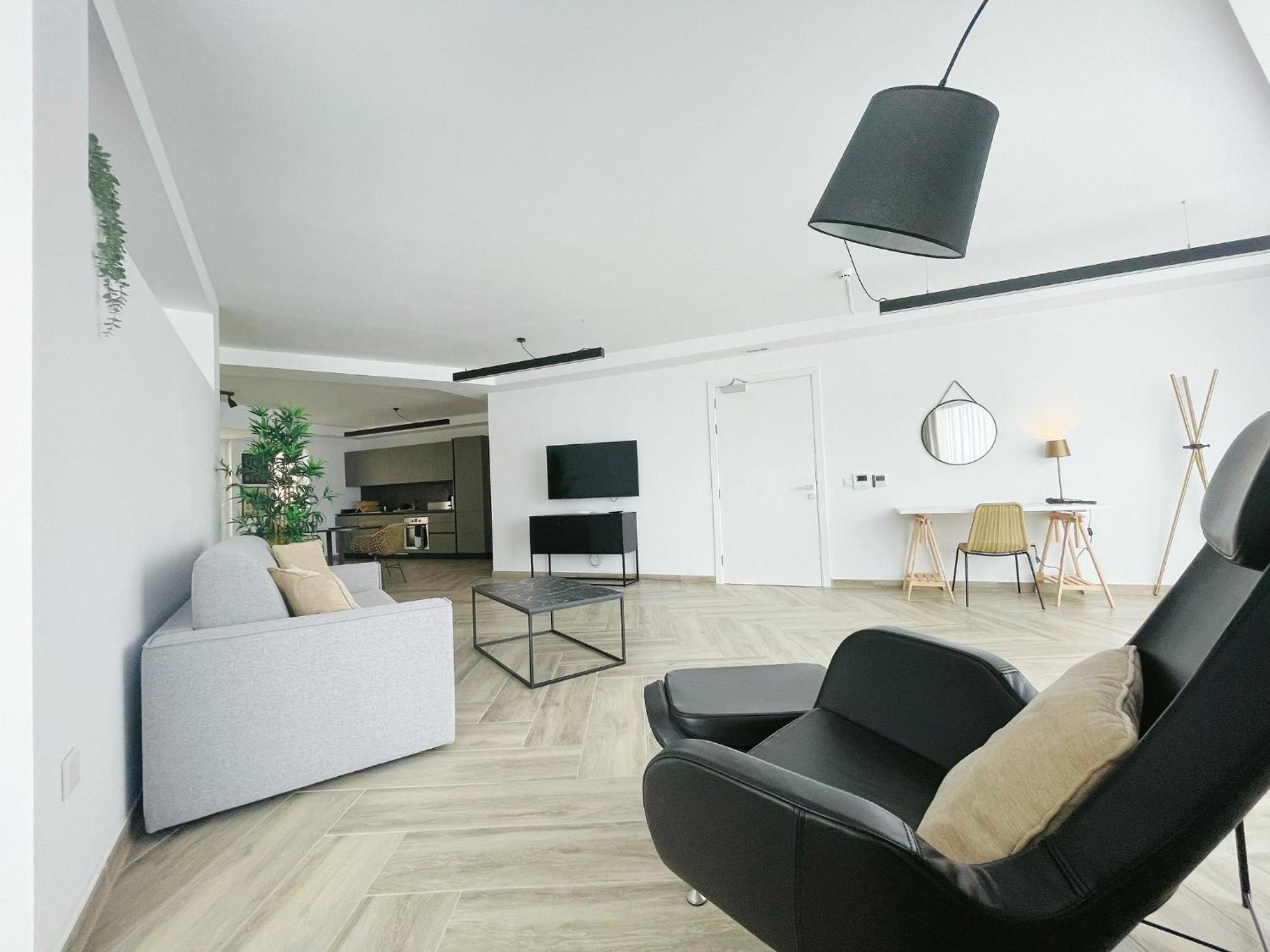 The Cube Modern Open Space In Apartment Gzira